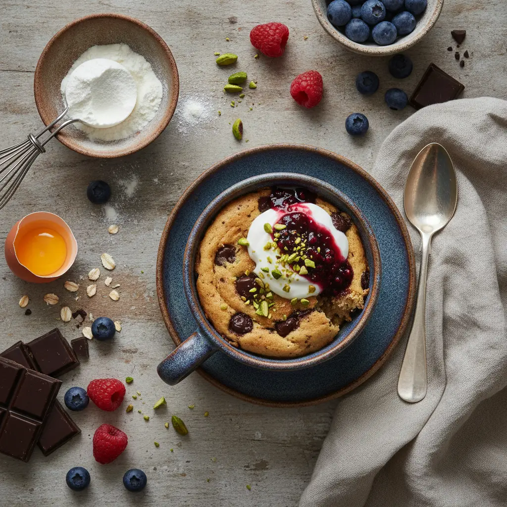 1 Minute Protein Mug Cake: The 3-Ingredient Low-Carb Fix — result