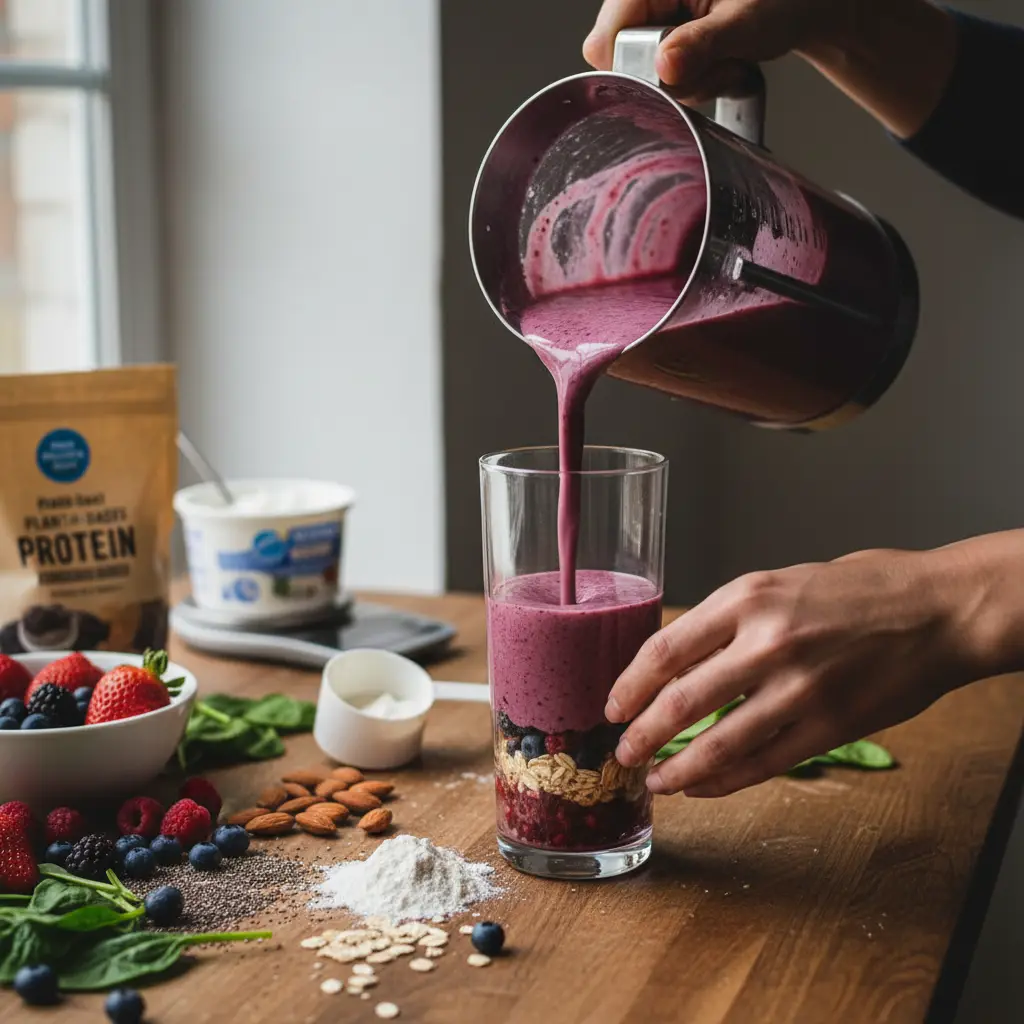 3 High Protein Smoothies with 35g+ Protein for Busy Mornings — detail