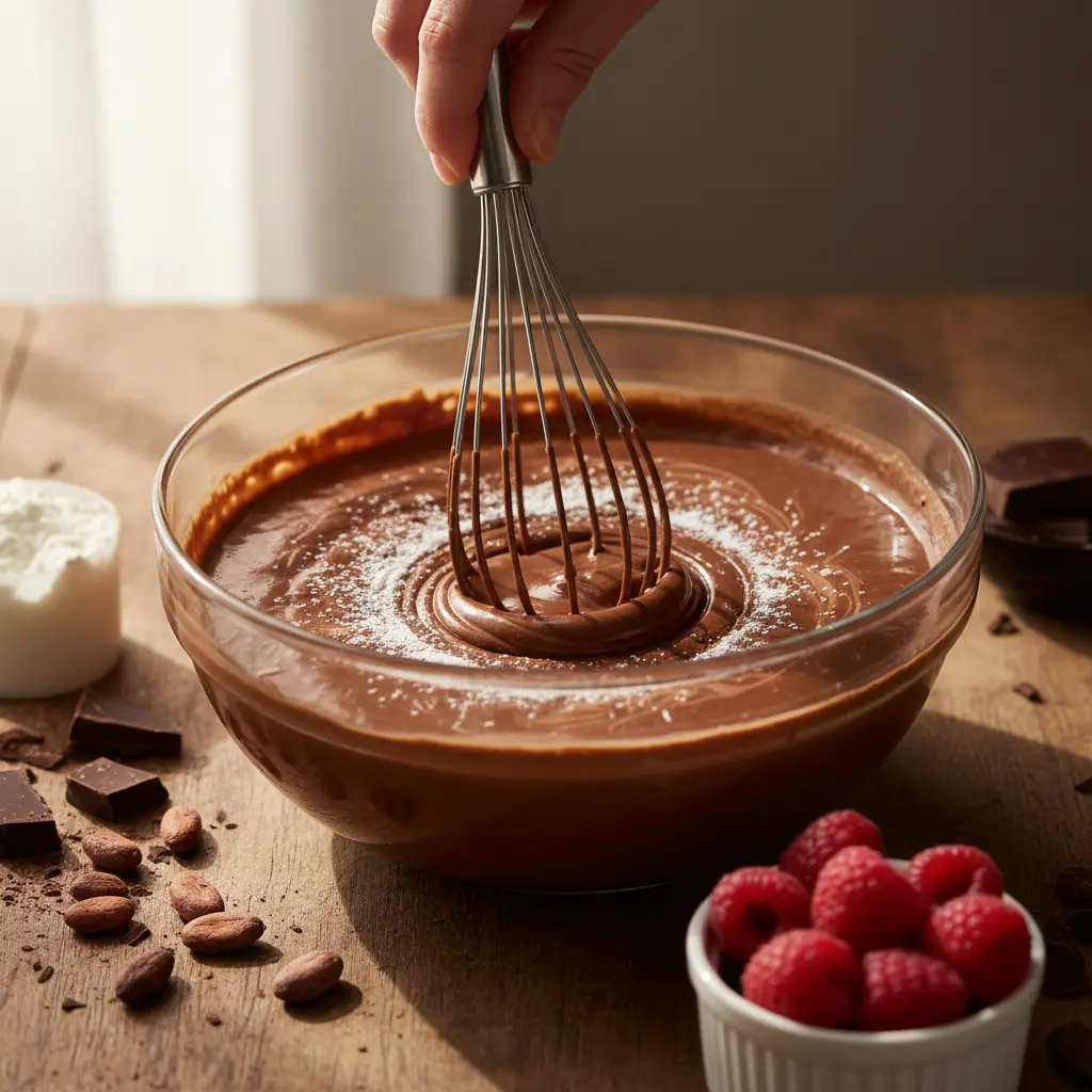 30g Protein Chocolate Pudding: The 12-Minute Air Fryer Hack — detail