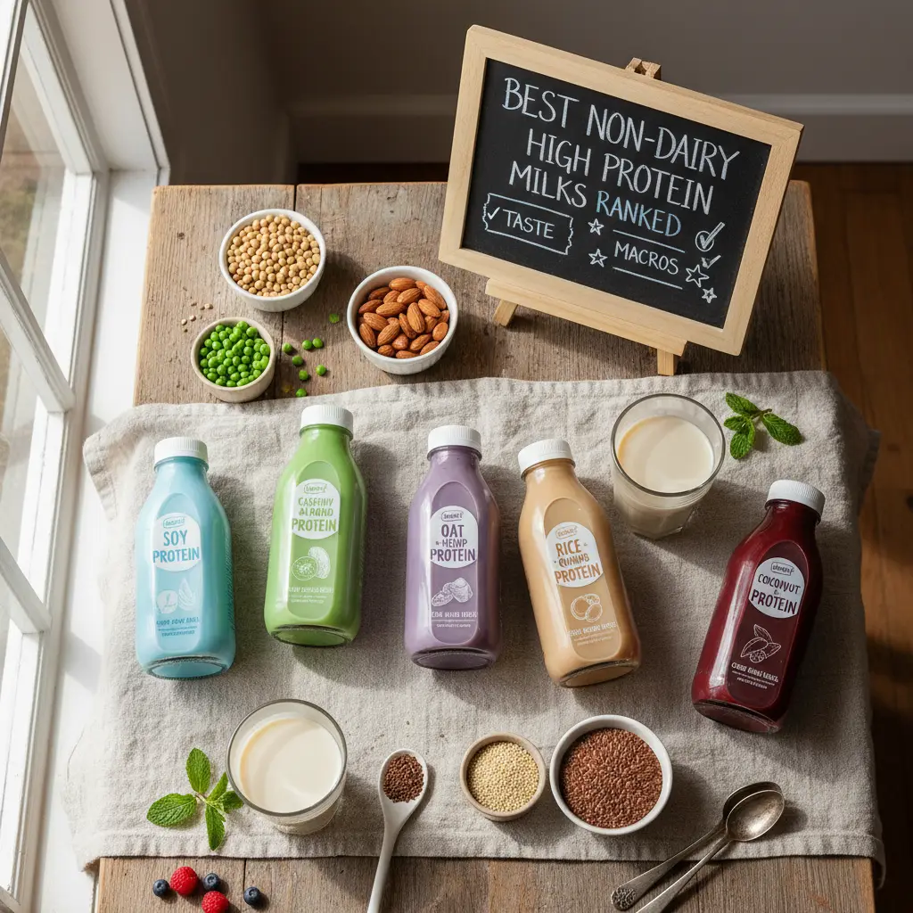5 Best Non-Dairy High Protein Milks Ranked for Low-Carb Cooking — result