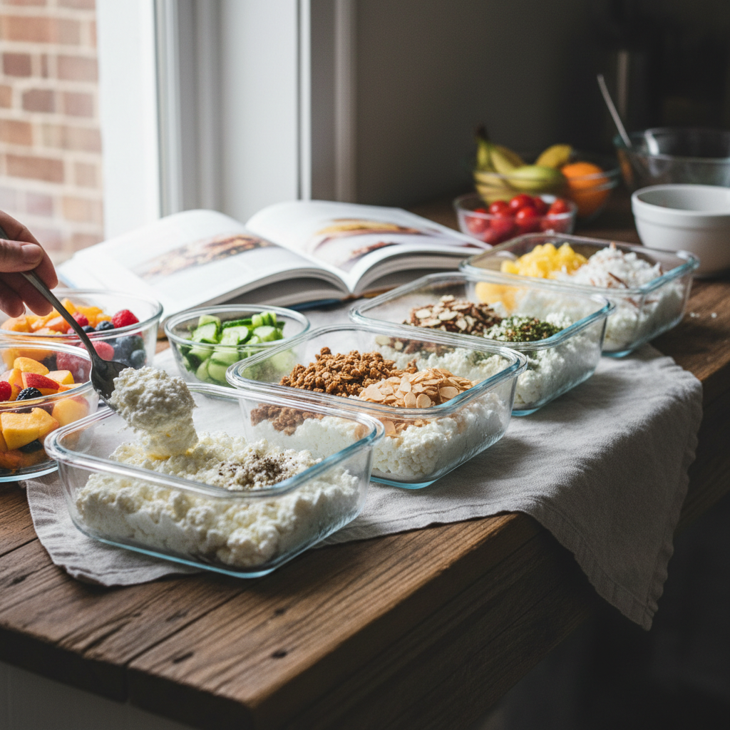 5-Day Cottage Cheese Meal Prep: The High-Protein Power Plan — detail