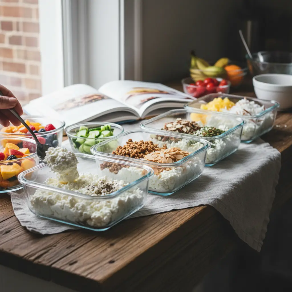5-Day Cottage Cheese Meal Prep: The High-Protein Power Plan — detail