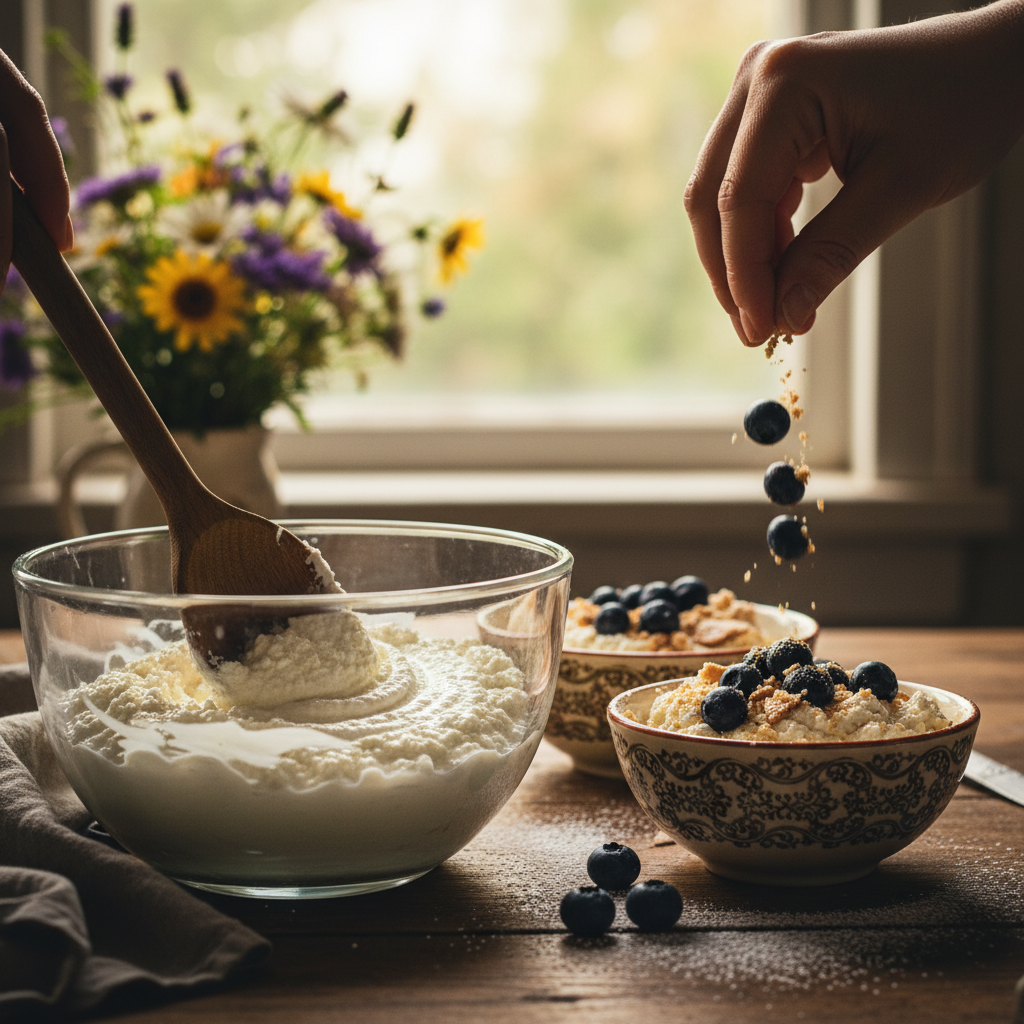 5 High-Protein Cottage Cheese Desserts to Air Fry Under 15 Min — detail