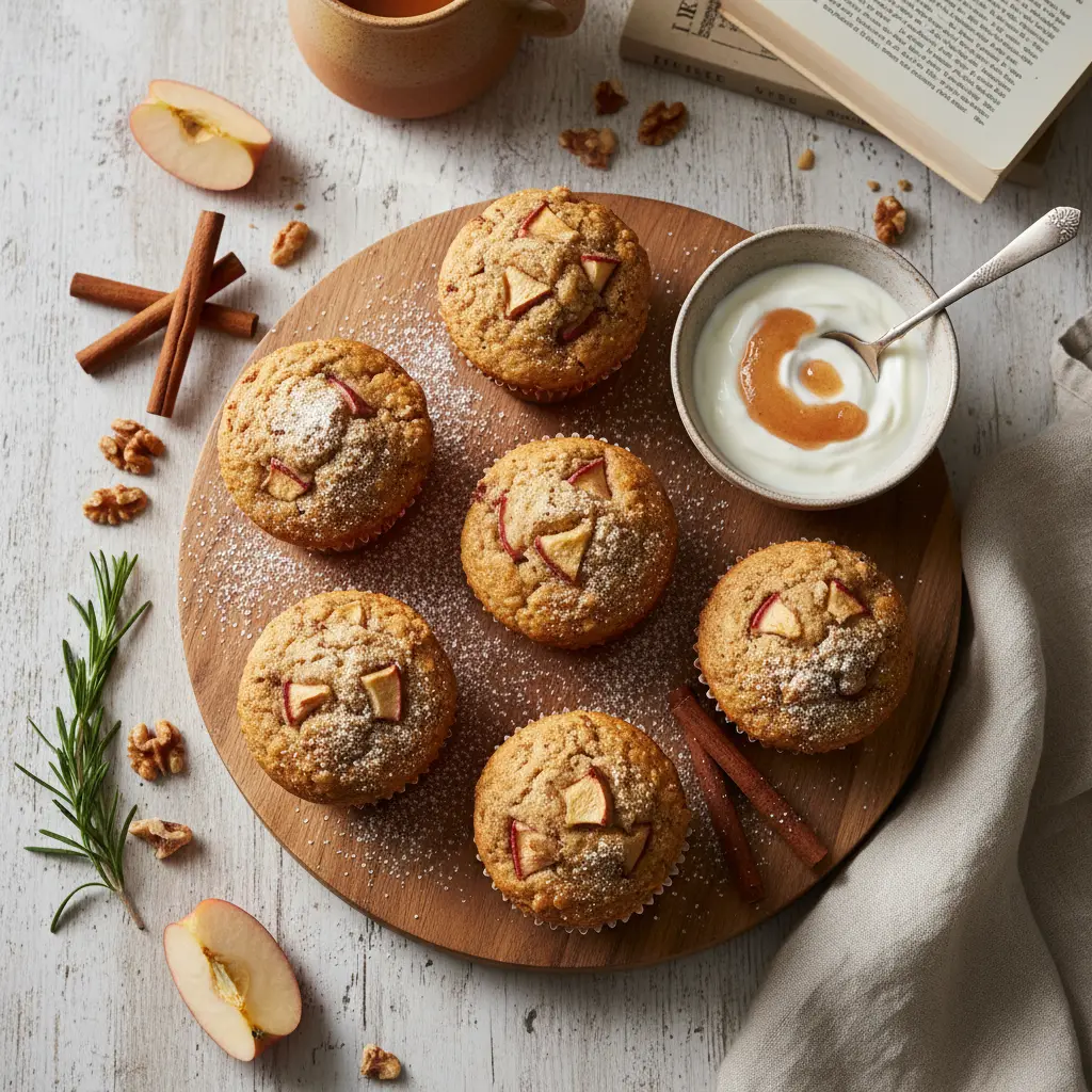 5-Ingredient Apple Protein Muffins: Ready in 12 Minutes — result