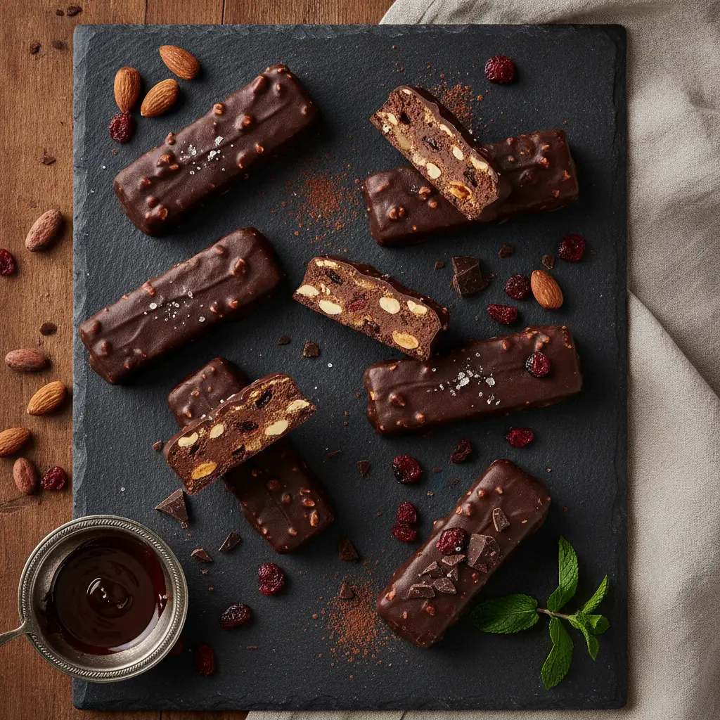 5-Ingredient Chocolate Protein Bars: The Air Fryer Method — result