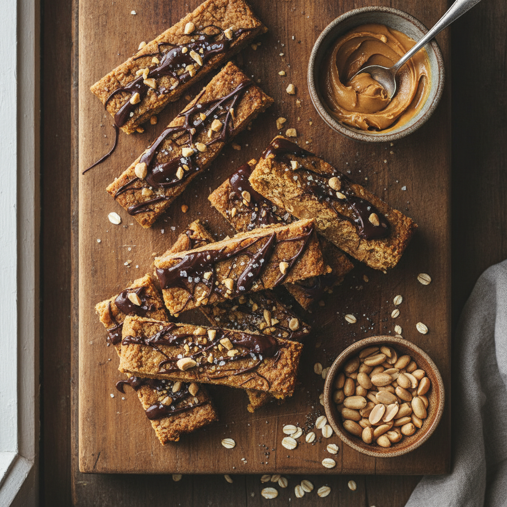 5-Ingredient Peanut Butter Protein Bars: Ready in 12 Minutes — result