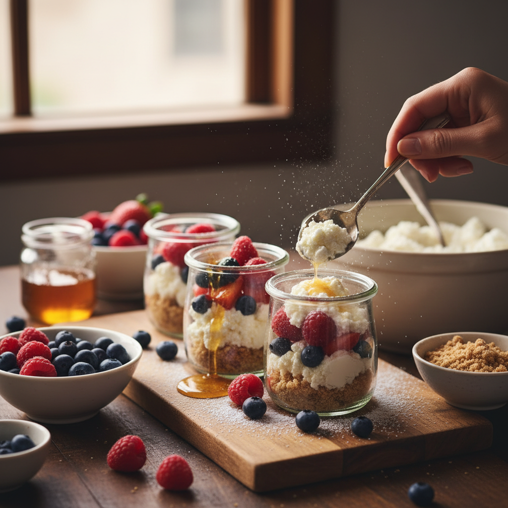 5 Low-Carb Cottage Cheese Desserts You Can Air Fry in 12 Min — detail