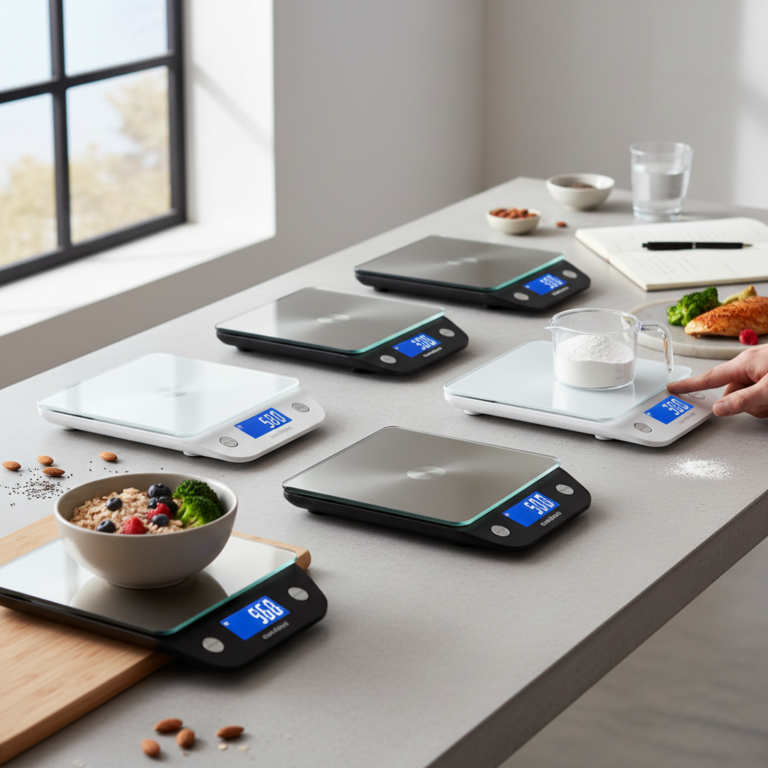 Ilustração editorial: 6 Best Kitchen Scale Macros Picks Under $30