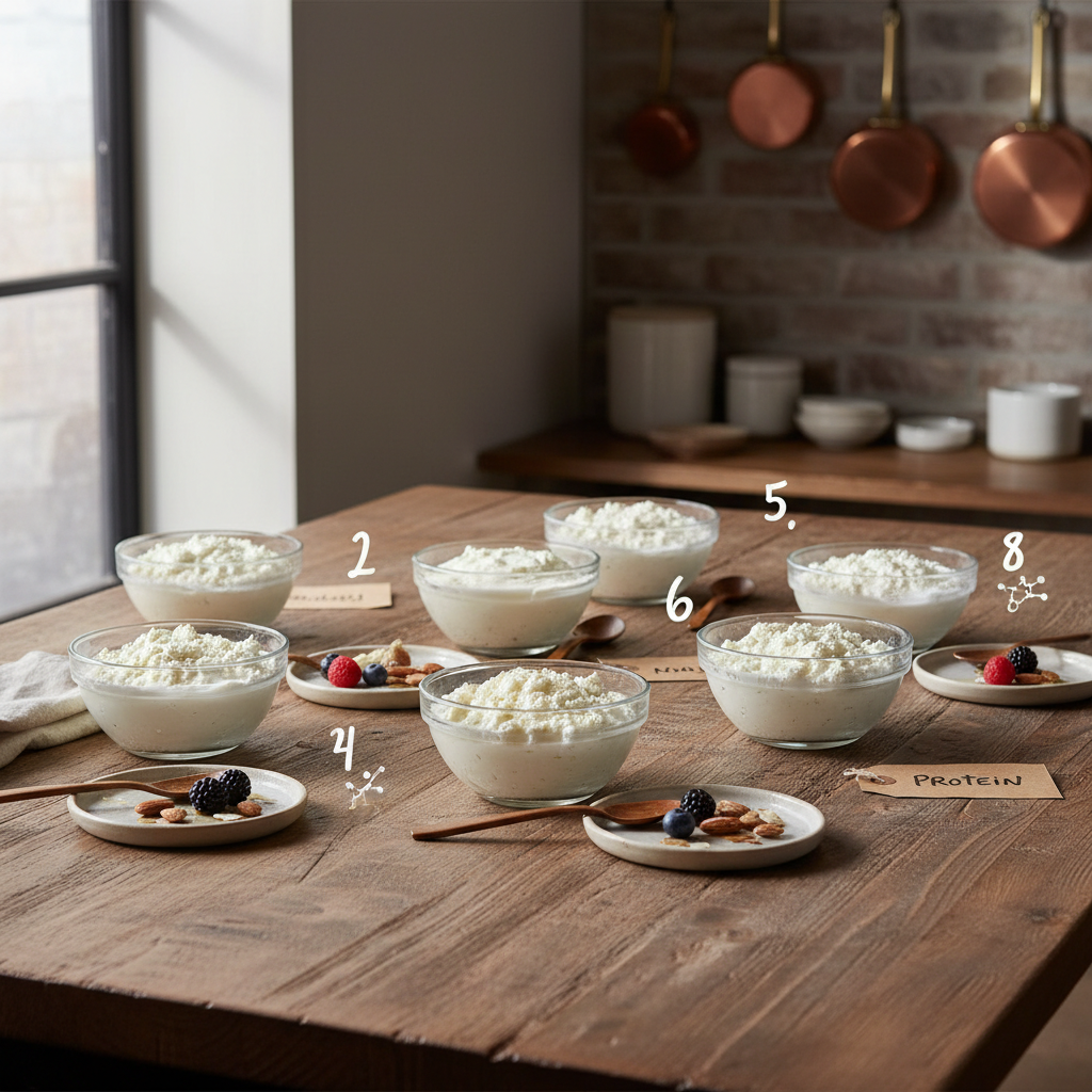 Ilustração editorial: 8 Best Cottage Cheese Brand Picks for High-Protein Low-Carb Diets