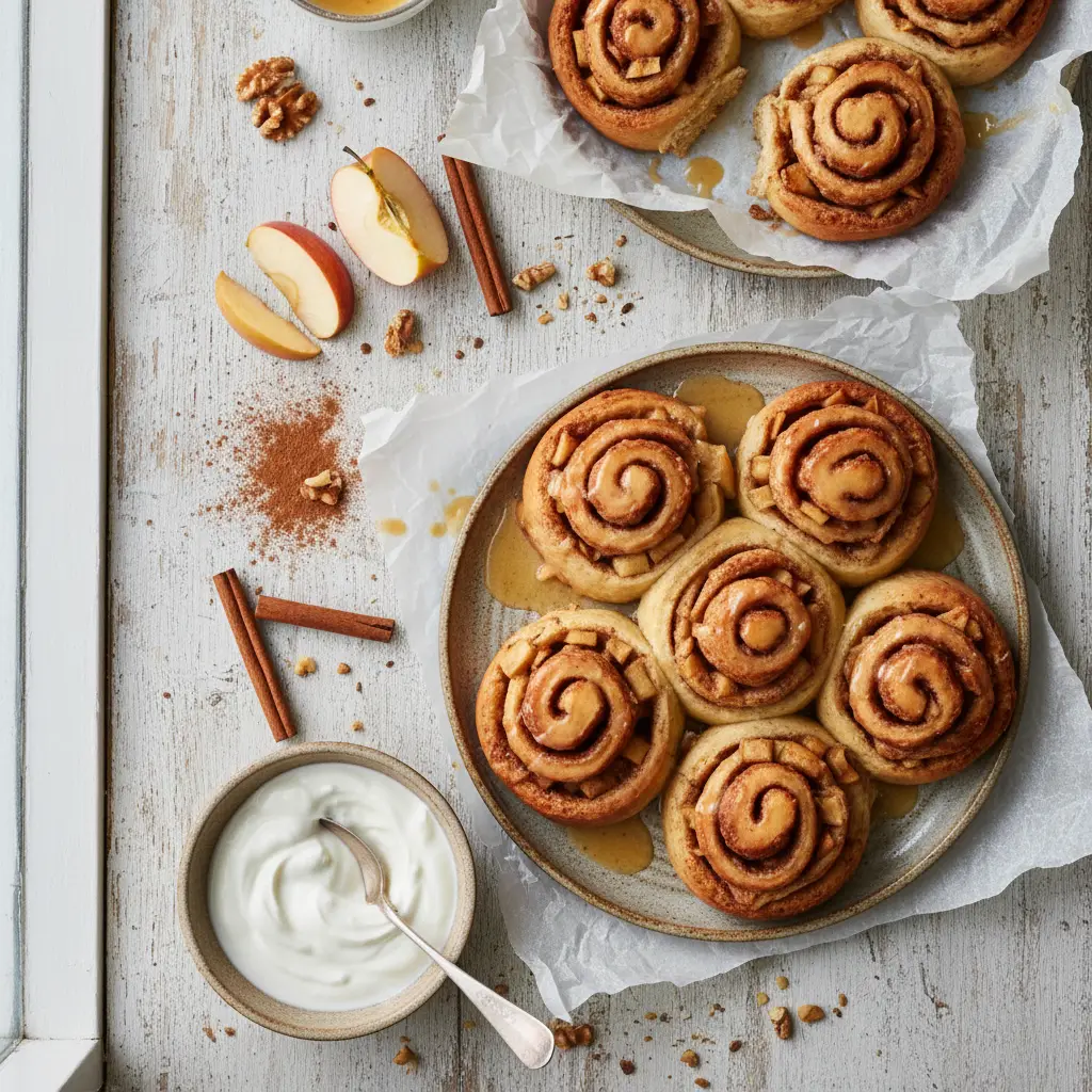 Air Fryer Apple Protein Cinnamon Rolls: 12-Minute Low-Carb Treat — result