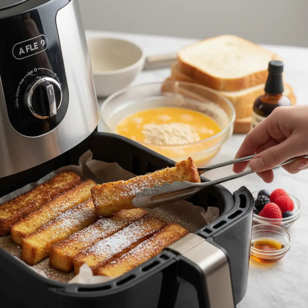 Air Fryer French Toast Sticks: 12-Minute Protein Hack — detail