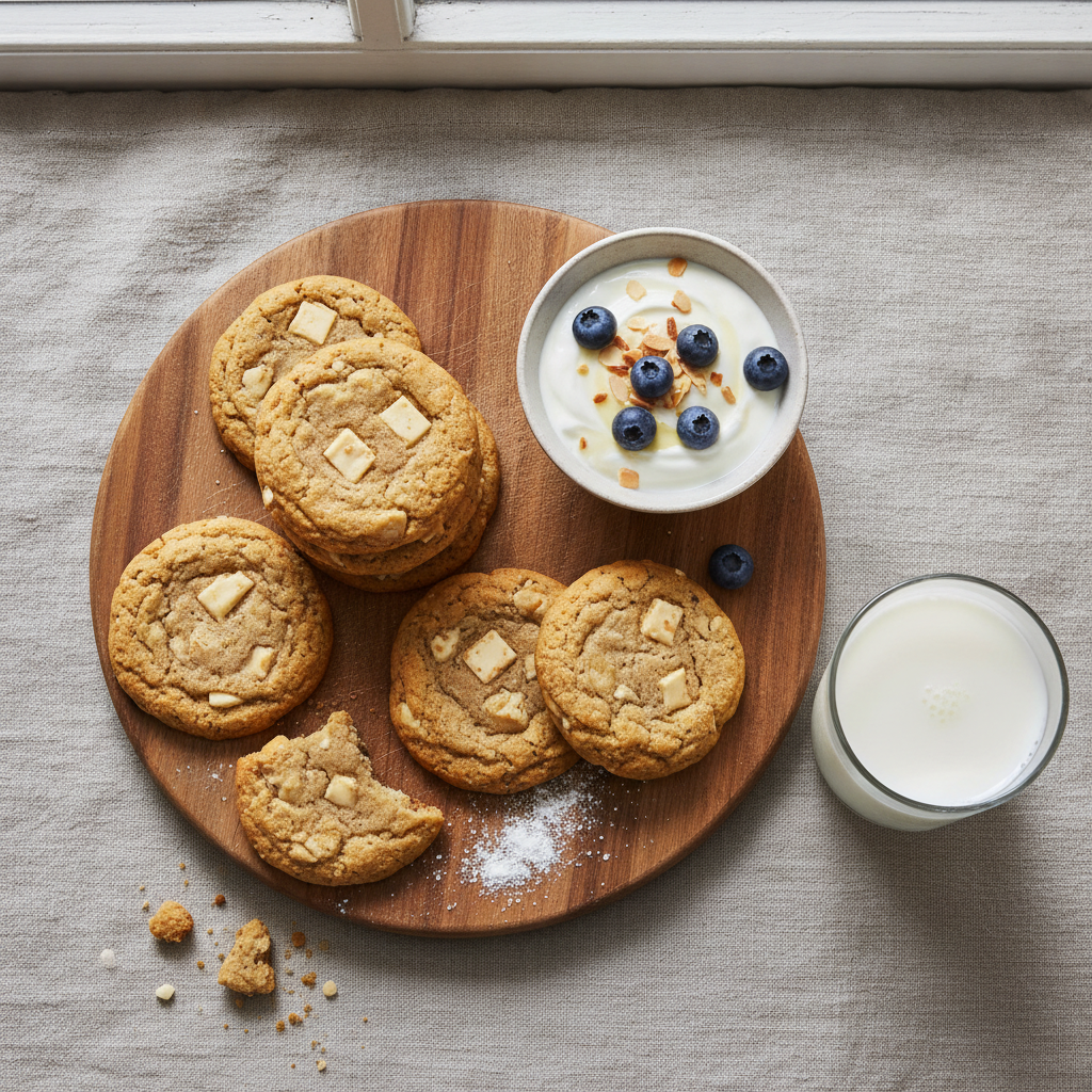 Air Fryer Protein Cookies: Vanilla Low-Carb Treat in 12 Minutes — result
