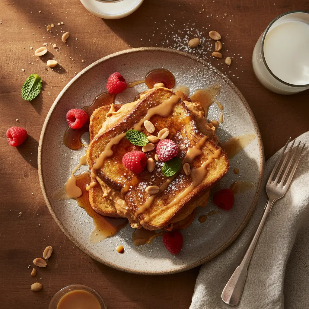 Air Fryer Stuffed Protein French Toast: 30g Protein Recipe — result