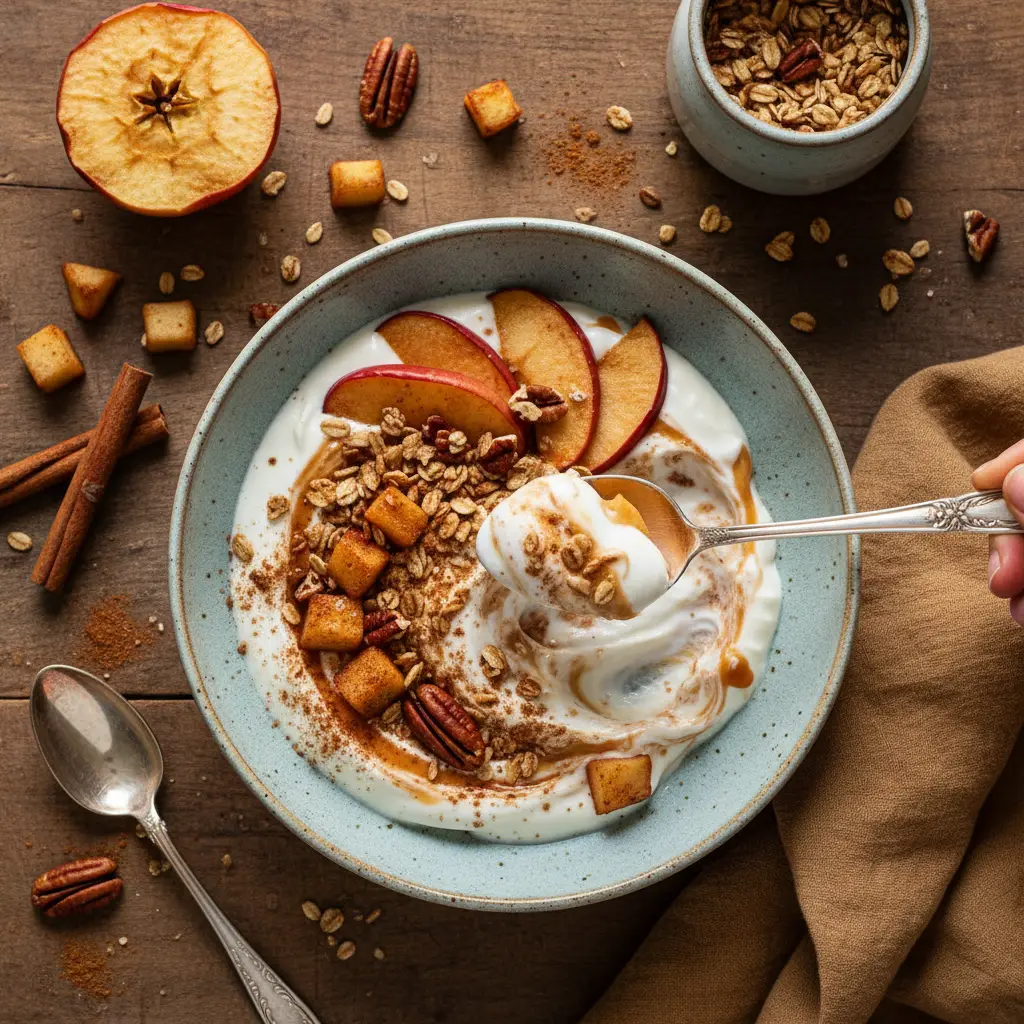Apple Pie Yogurt Bowl: 12-Minute High-Protein Breakfast — result