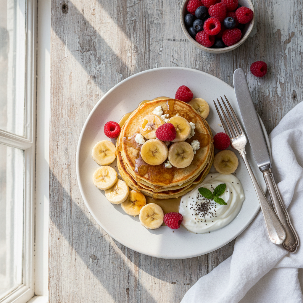 Banana Cottage Cheese Pancakes: A High-Protein 12-Min Recipe — result