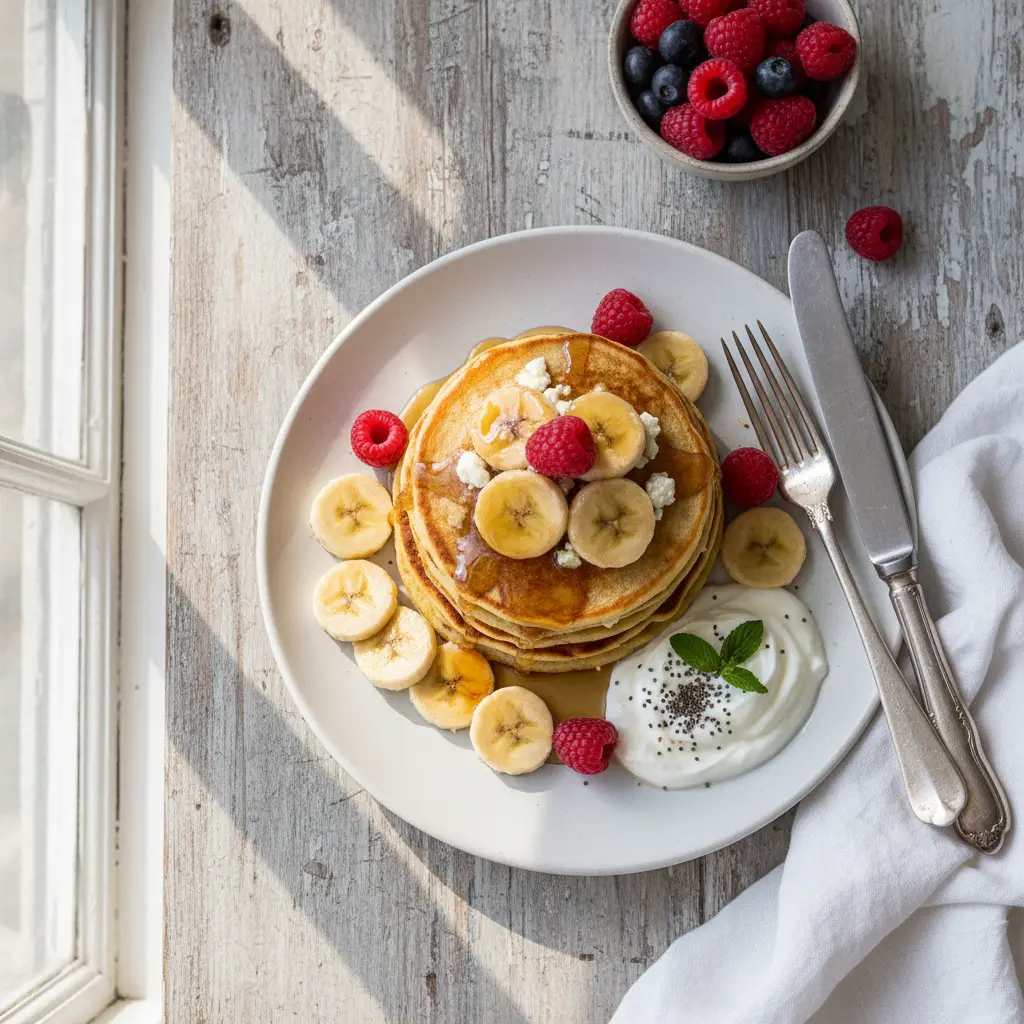 Banana Cottage Cheese Pancakes: A High-Protein 12-Min Recipe — result