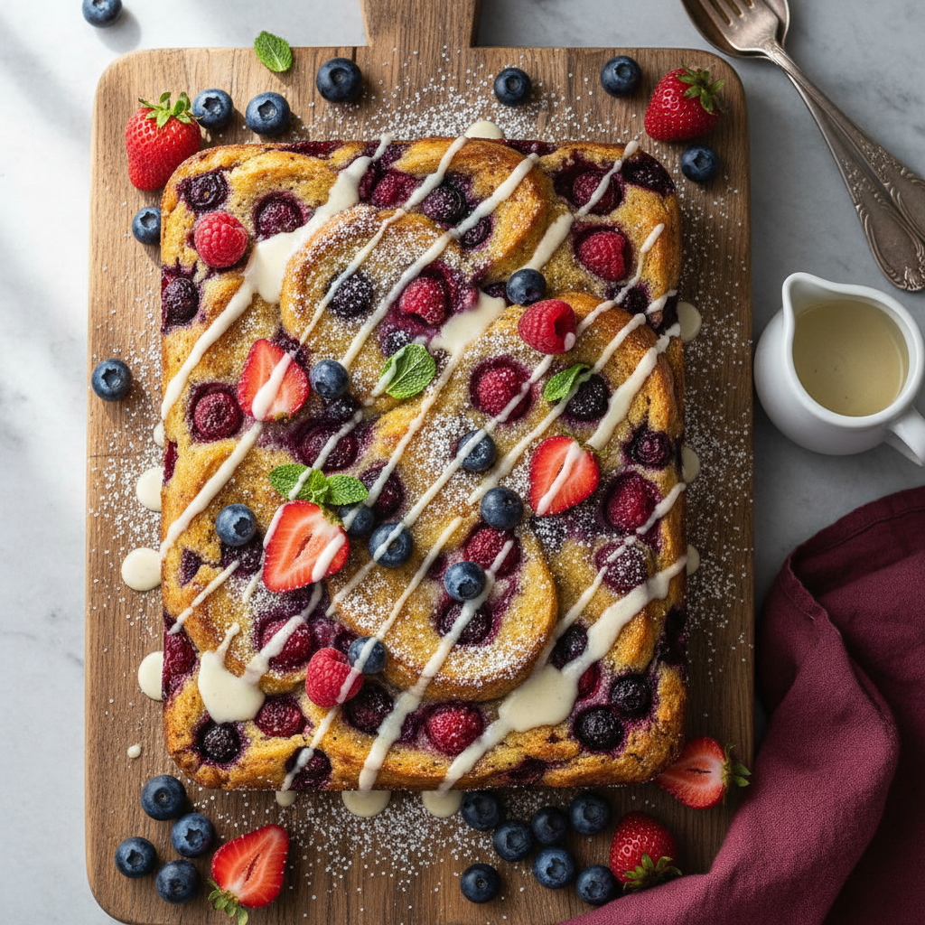 Berry French Toast Casserole: 12-Minute Low-Carb Breakfast — result