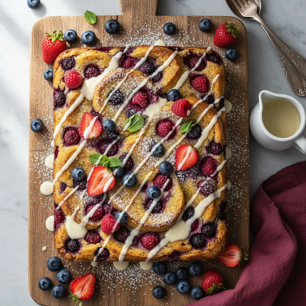 Berry French Toast Casserole: 12-Minute Low-Carb Breakfast — result