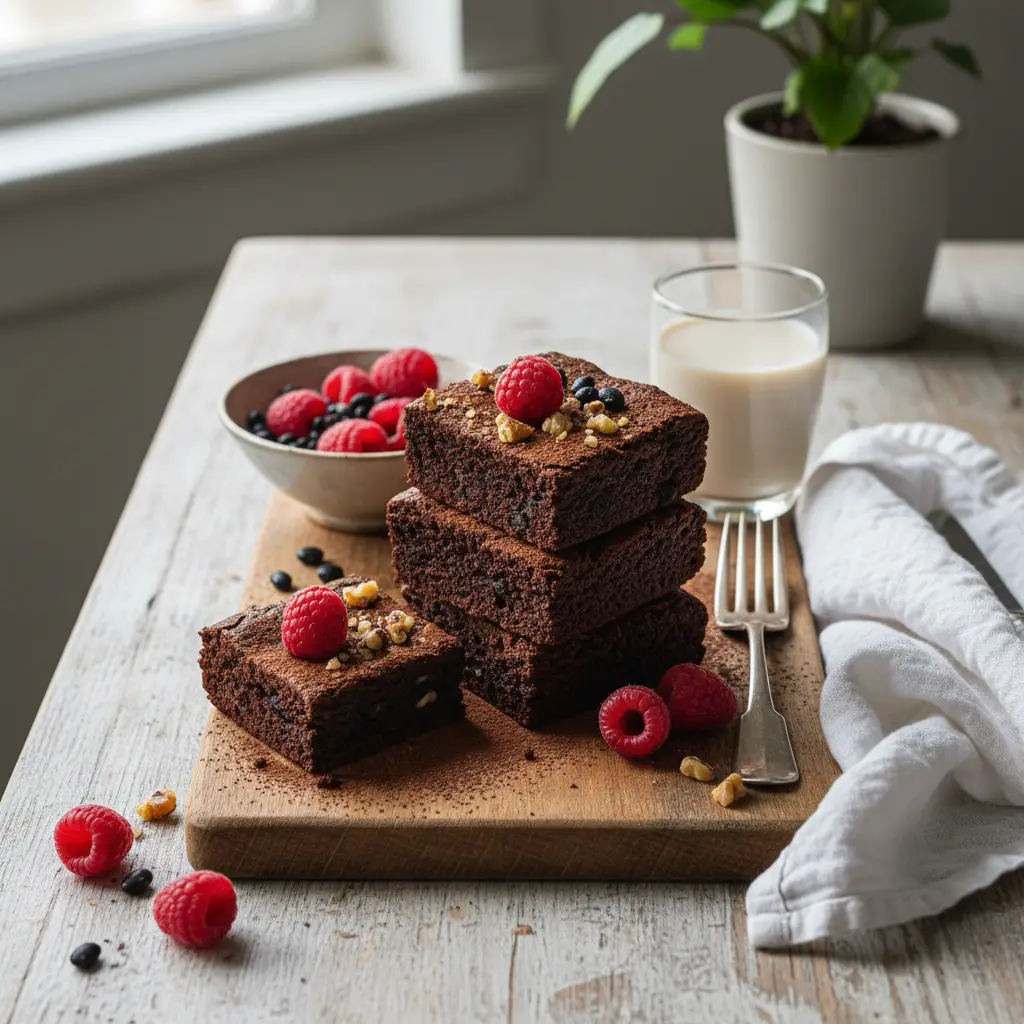 Black Bean Protein Brownies: 12-Minute Air Fryer Fix — result