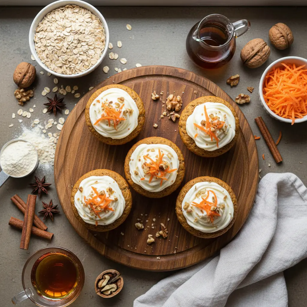 Carrot Cake Protein Muffins: Ready in 12 Minutes — result