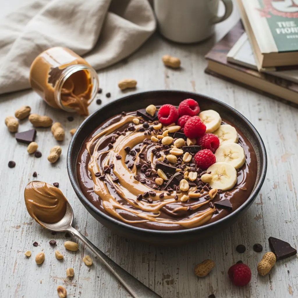 Chocolate Peanut Butter Yogurt Bowl: 3-Step Low-Carb Fuel — result
