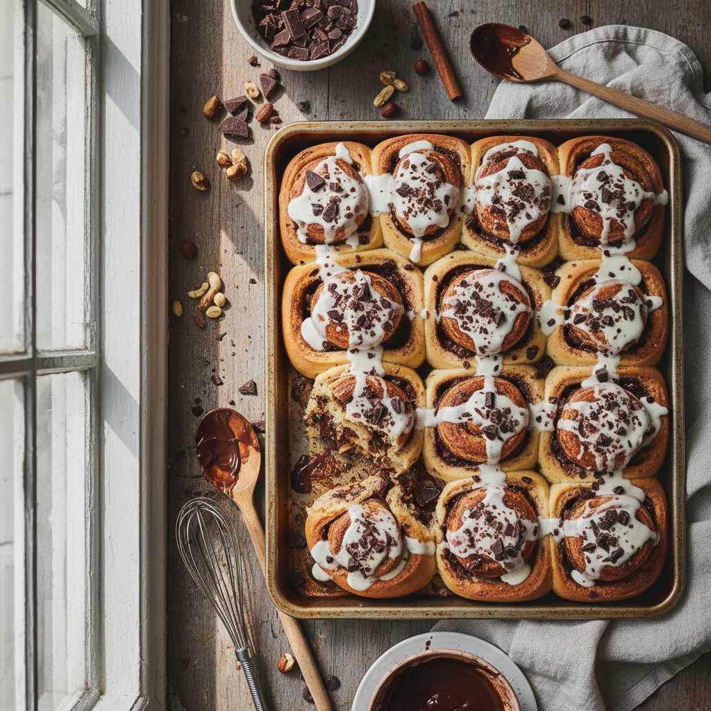 Chocolate Protein Cinnamon Rolls: 4-Ingredient Keto Treat — result
