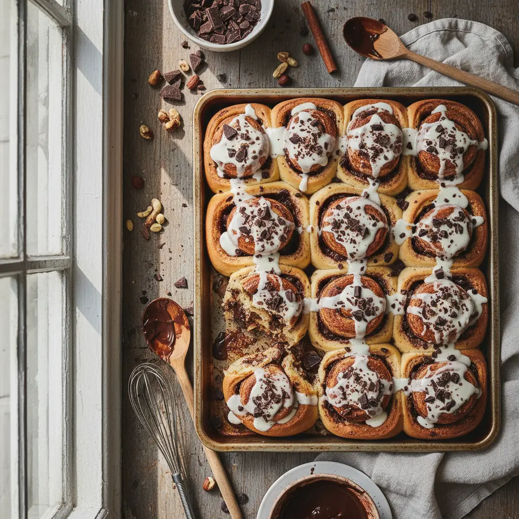Chocolate Protein Cinnamon Rolls: 4-Ingredient Keto Treat — result