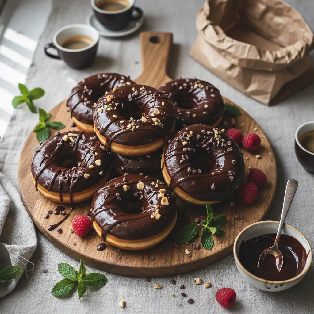 Chocolate Protein Donuts: 4 Simple Steps to Low-Carb Treats — result