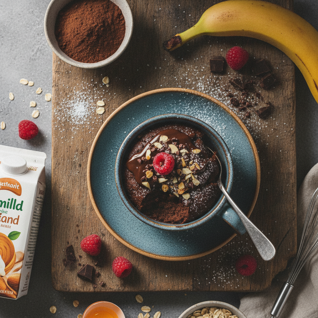 Chocolate Protein Mug Cake: Ready in 8 Minutes Flat — result