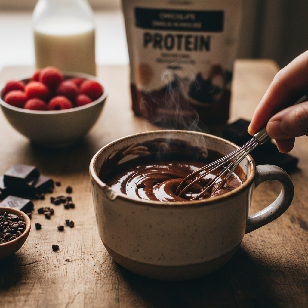 Chocolate Protein Mug Cake: Ready in 8 Minutes Flat — detail