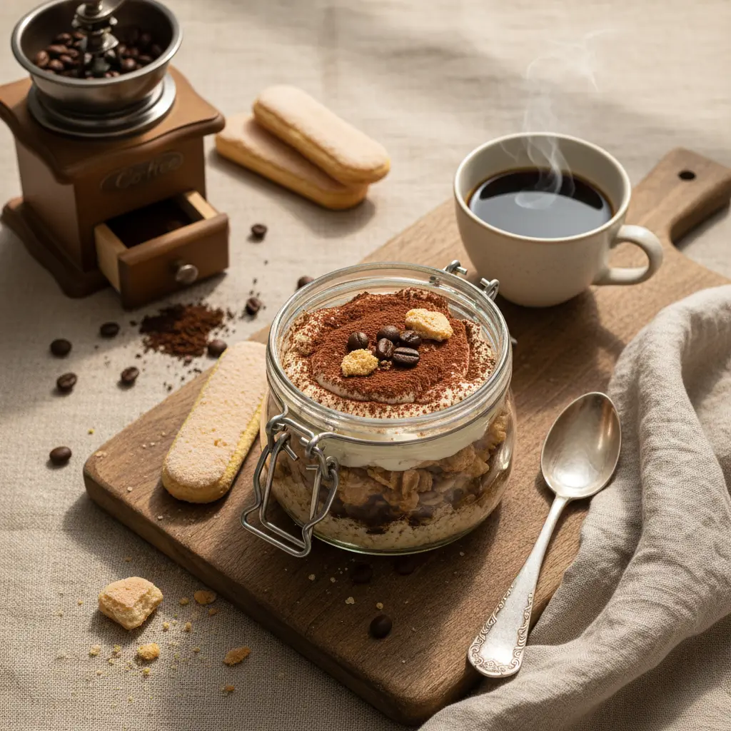 Coffee Overnight Oats: 5-Minute Tiramisu Breakfast Hack — result