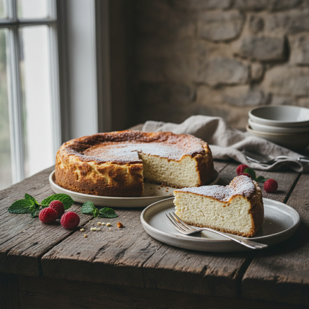 Ilustração editorial: Cottage Cheese Cheesecake: 1 High-Protein Low-Carb Recipe