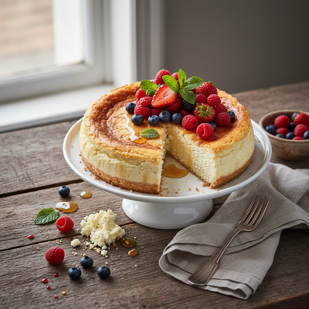 Cottage Cheese Cheesecake: 1 High-Protein Low-Carb Recipe — result