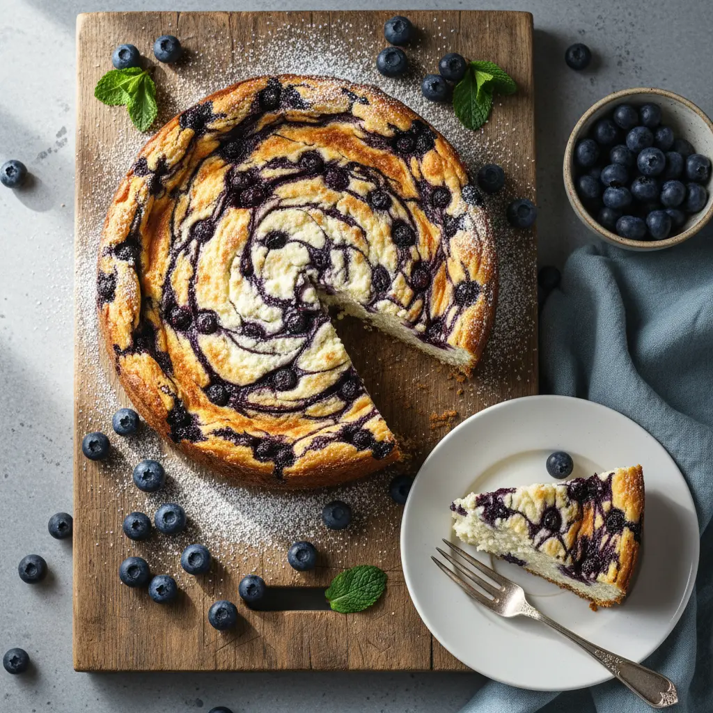 Cottage Cheese Cheesecake Blueberry: 5-Ingredient Low-Carb Treat — result