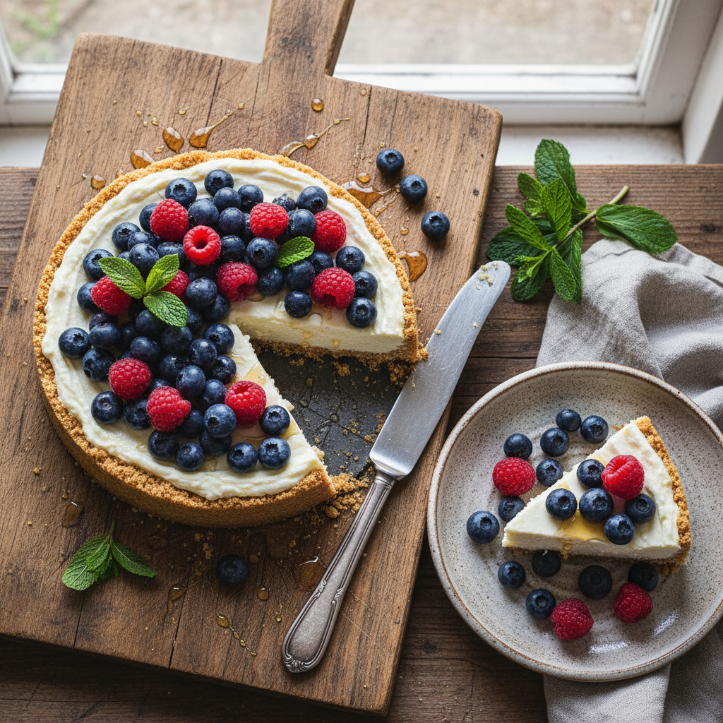 Cottage Cheese Cheesecake No Bake: 3 Steps for High-Protein Bliss — result