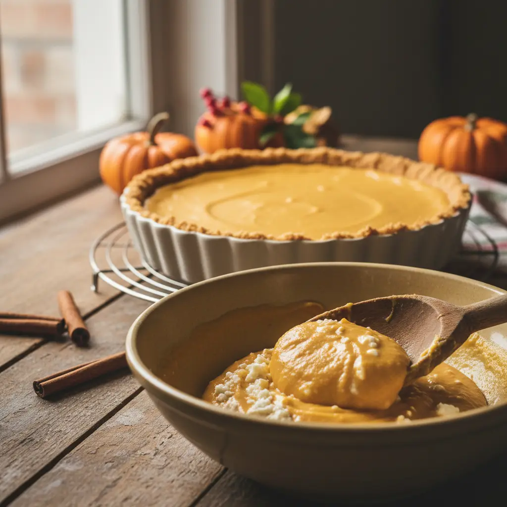 Cottage Cheese Cheesecake Pumpkin: 4 Steps to Low-Carb Bliss — detail