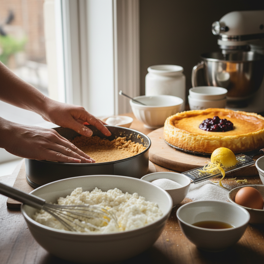Cottage Cheese Cheesecake Recipe: 300 Kcal Keto Delight — detail