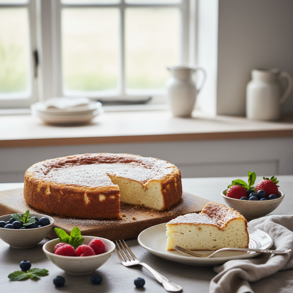 Ilustração editorial: Cottage Cheese Cheesecake Without Cream Cheese: 20-Minute Air Fryer Fix