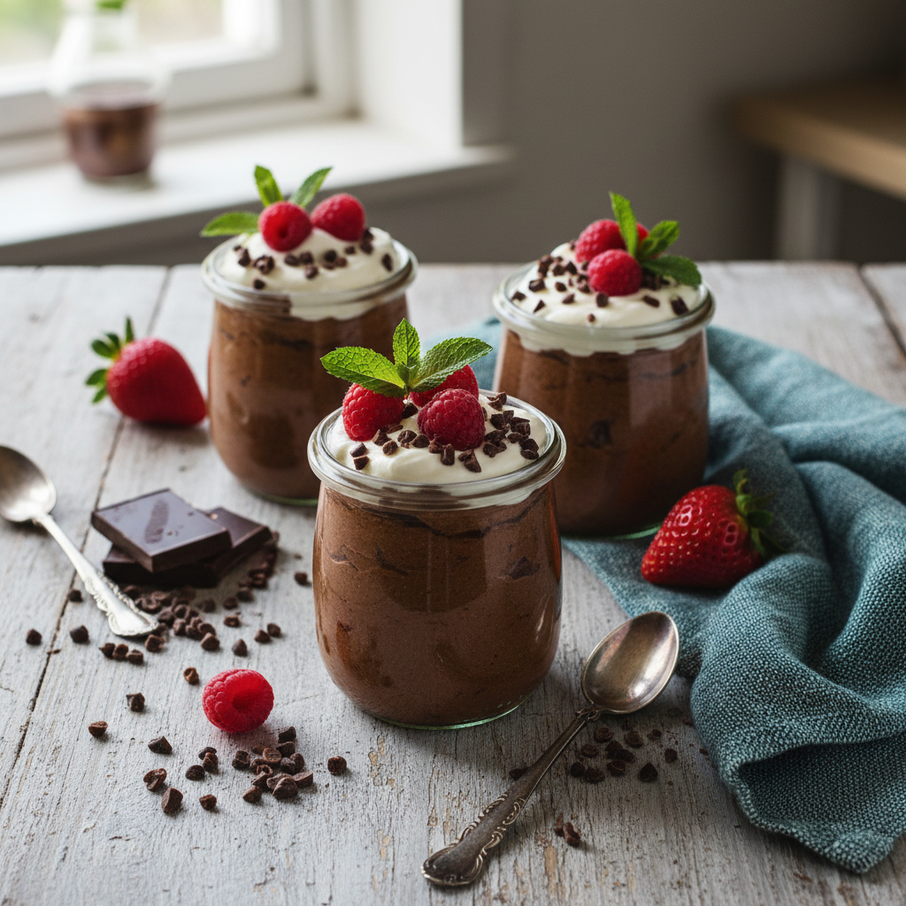 Cottage Cheese Chocolate Mousse: No Bake, 3-Step Low-Carb Treat — result