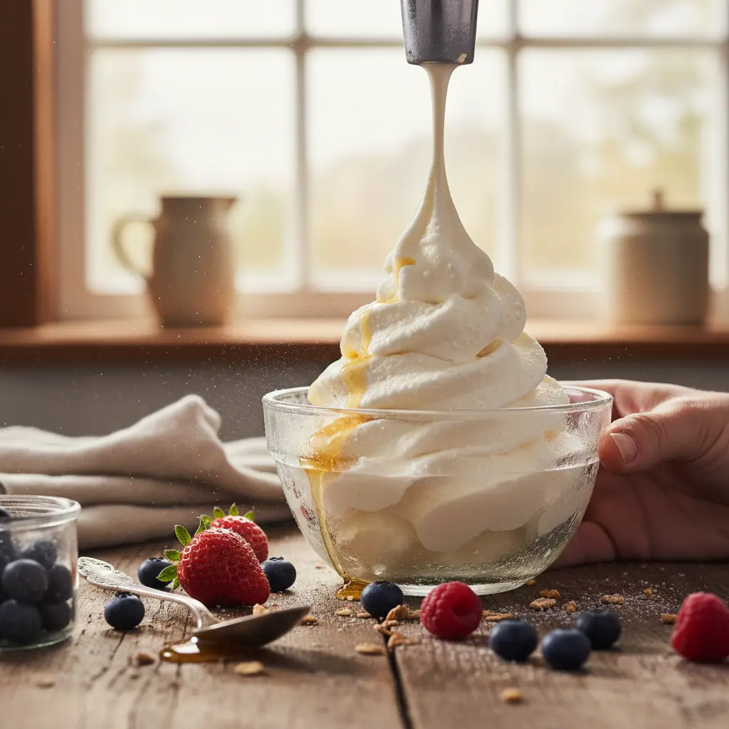 Cottage Cheese Frozen Yogurt: 3 Steps to Creamy Low-Carb Bliss — detail