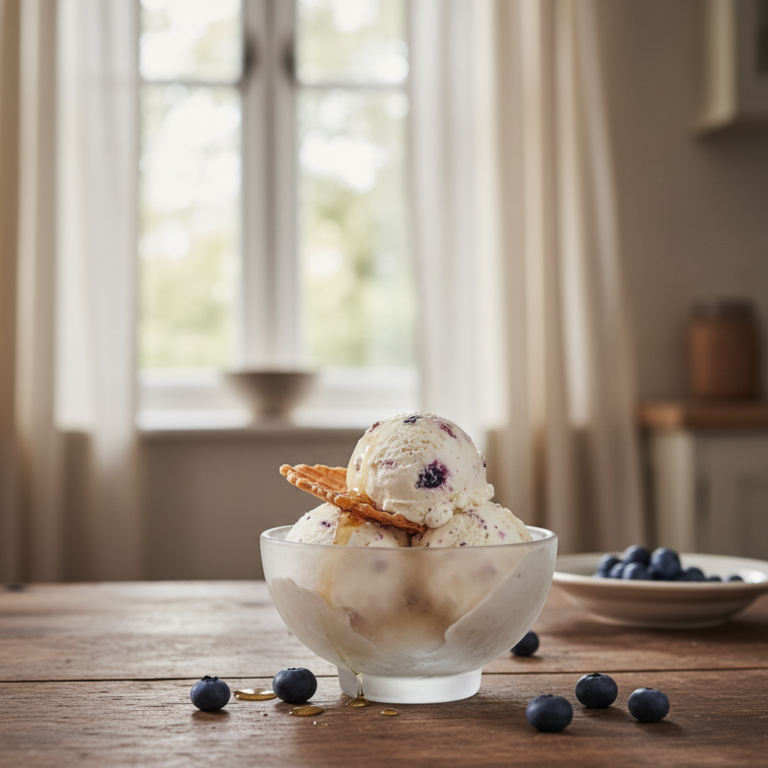 Ilustração editorial: Cottage Cheese Ice Cream: 3 Steps to Creamy Low-Carb Bliss