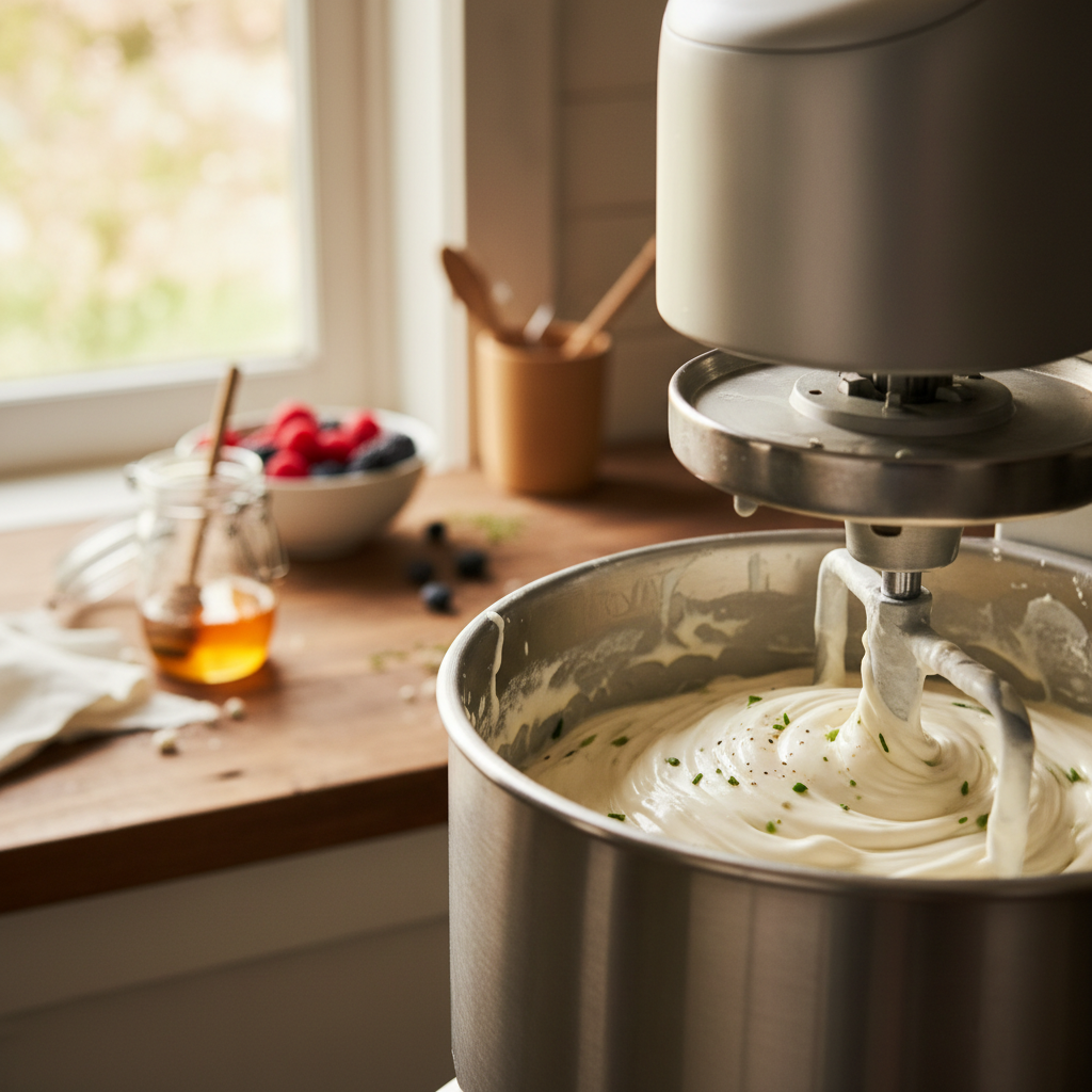 Cottage Cheese Ice Cream No Ice Cream Maker: 3-Step Method — detail