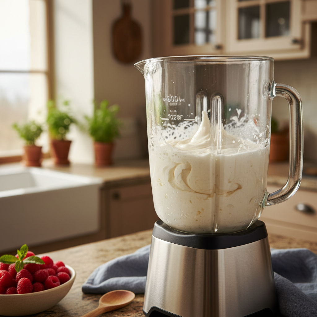 Cottage Cheese Mousse Blender Recipe: 5 Minutes to High-Protein Bliss — detail