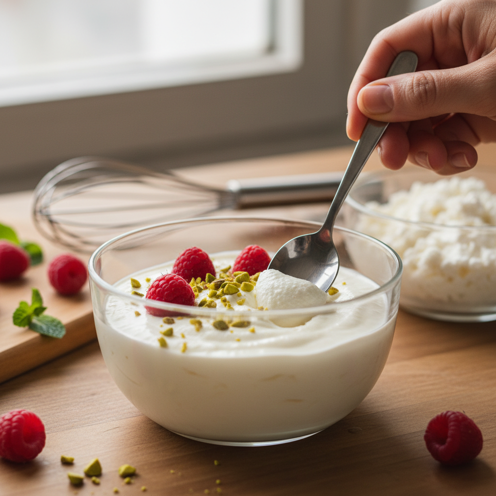 Cottage Cheese Mousse No Bake: 3 Simple Steps for High Protein — detail
