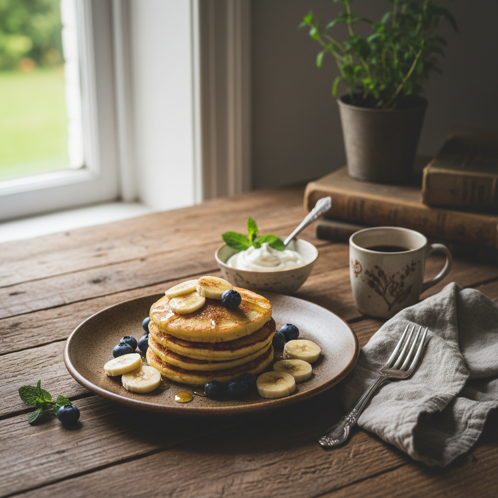 Cottage Cheese Pancakes Banana: 12-Minute Air Fryer Hack — result