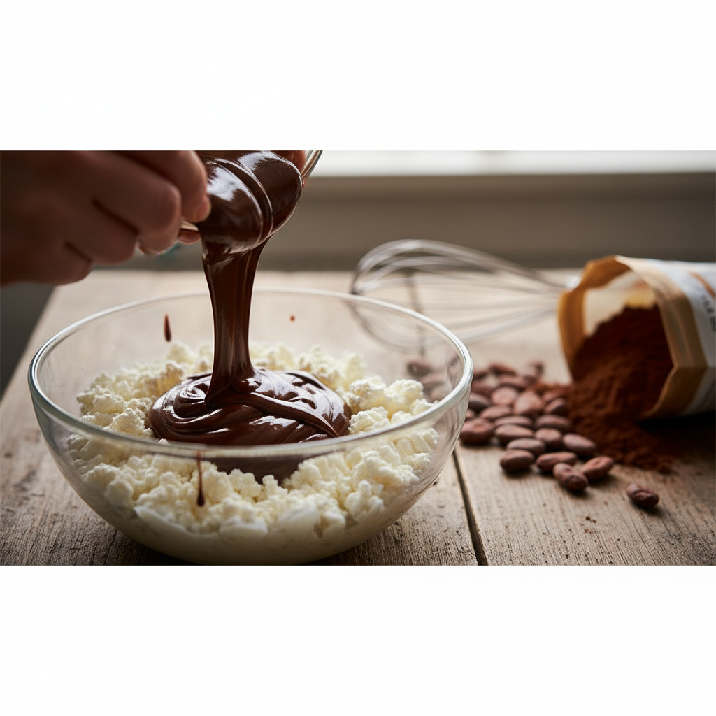 Dark Chocolate Cottage Cheese Mousse: The 10-Minute Low-Carb Fix — detail