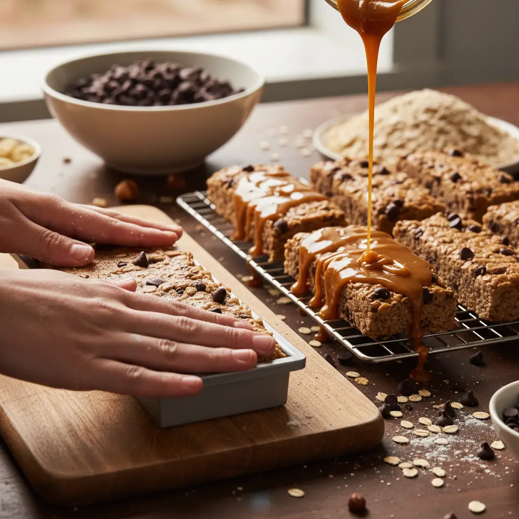 DIY Protein Bars: Chocolate Chip Magic in 12 Minutes — detail