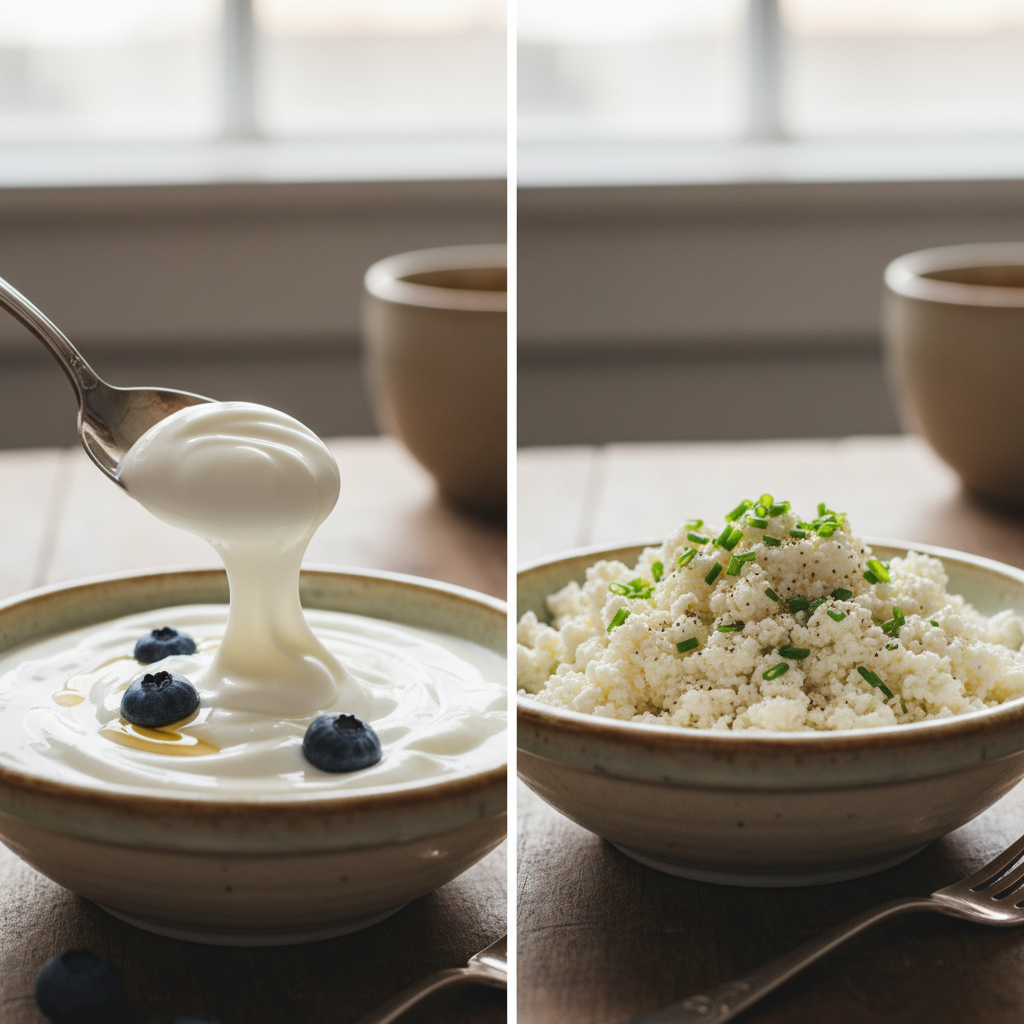 Greek Yogurt vs Cottage Cheese: 2 High-Protein Low-Carb Picks — detail