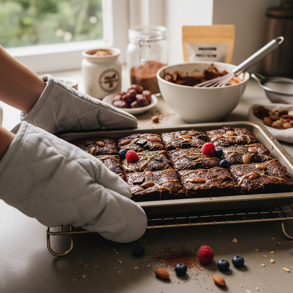 Healthy Protein Brownies: The 12-Minute Air Fryer Fix — detail
