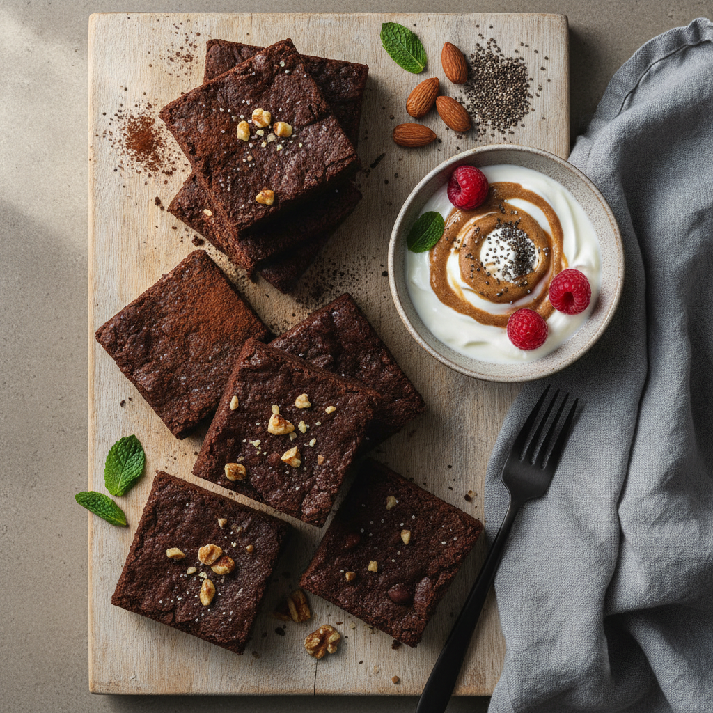 High Protein Brownies: 12-Minute Air Fryer Method — result
